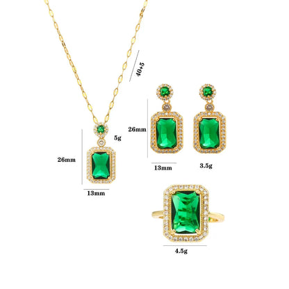 Colar Esmeralda - Lunah Essence